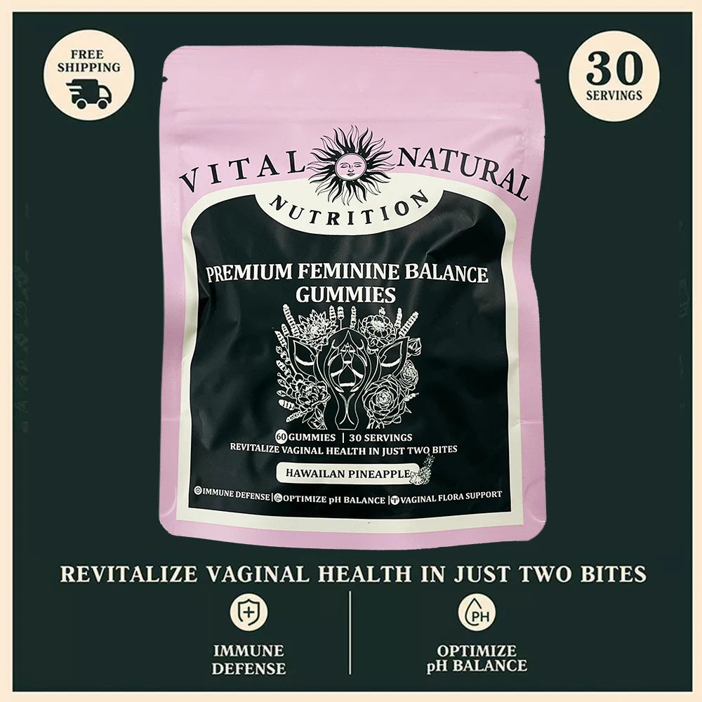 Feminine Balance Gummies™ 60ct - Hawaiian Pineapple