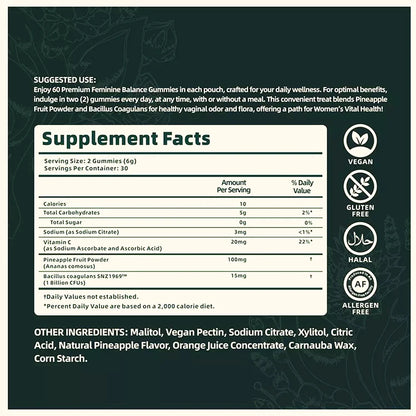 Vital Source Feminine Balance Gummies™